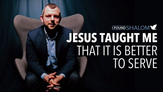 Kycks76gb0i -steven Shreyberg | Jesus Taught Me That It is Better to Serve! - U-witness.com by Witness