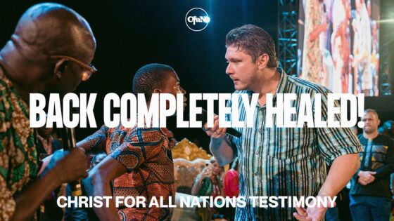 Kgi4q3ngqpu -back Completely Healed! | Christ for All Nations Testimony - U-witness.com by Witness