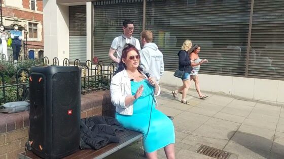 Vpbu4uei5_e -sister in Christ Sharing Her Testimony in Lincoln - U-witness.com by Witness
