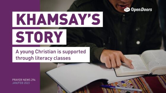 Dhavh8xsopo -khamsay’s Story: Laos – Open Doors Prayer News 294 - U-witness.com by Witness